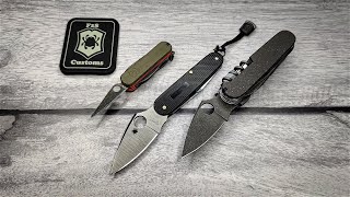 3 Sizes of Custom Swiss Army Knives (Spydernox)