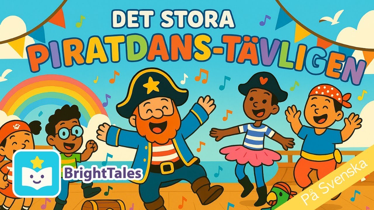 Den stora piratdans-duellen 🎶 Musikvideo för barn! 🚢🕺 by BrightTales