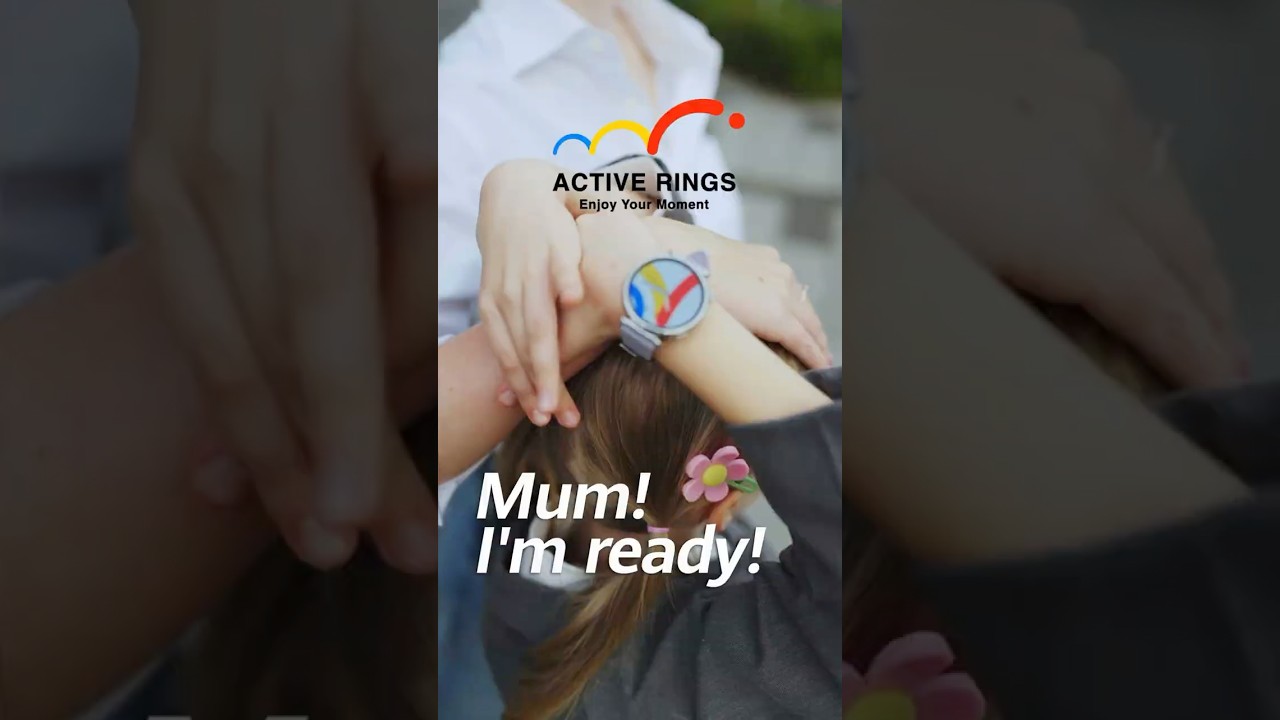Mum! I'm ready! #ActiveRings