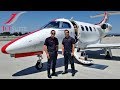 Flight on a JetSuite Phenom 100 (VNY to CRQ)