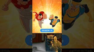 Ranking Invincible seasons (1-4) with memes #invincible #omniman