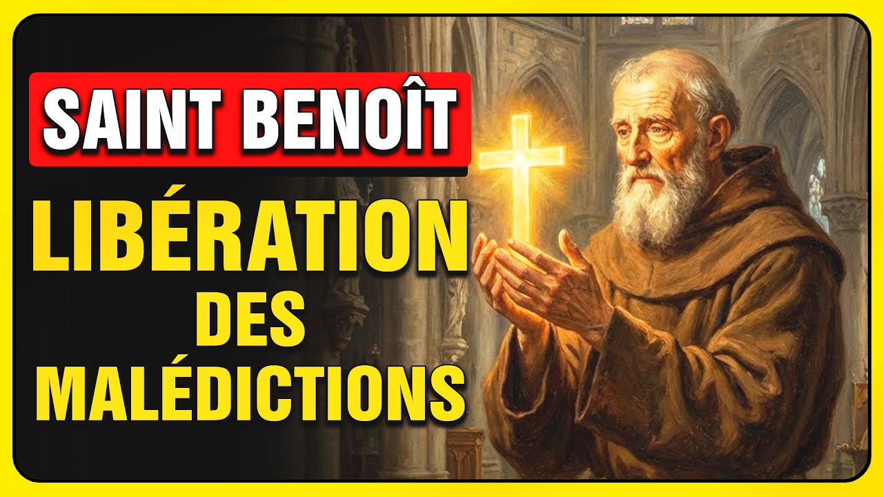 Prière puissante de Saint Benoît pour briser les malédictions et chasser le mal !