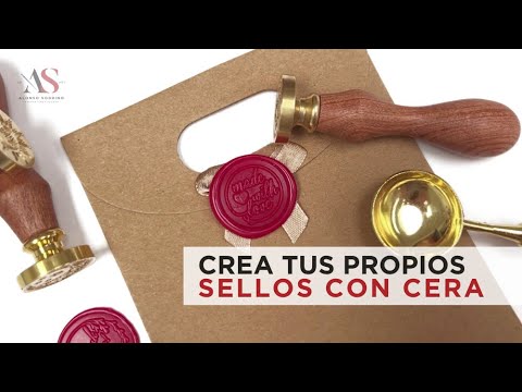 DIY! Crea tus propios Sellos con Cera 