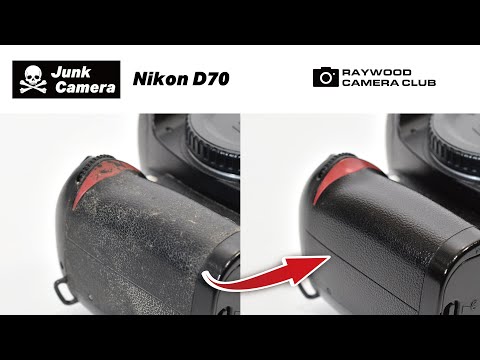 Nikon D70 実質無料の汚～いデジタル一眼レフカメラを綺麗さっぱりして