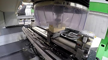 Biesse Rover B   Short Window Element with One Clamp