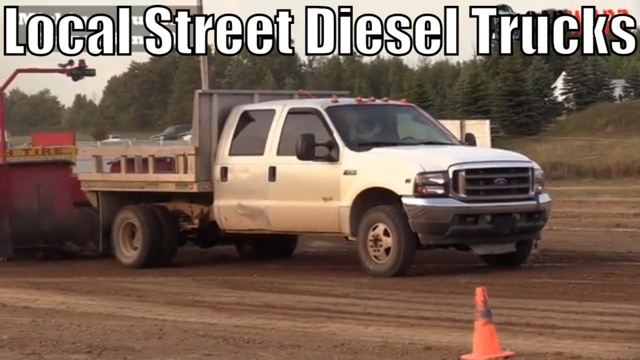 Local Street Diesel Truck Class From TTPA Truck Pulls In Corunna