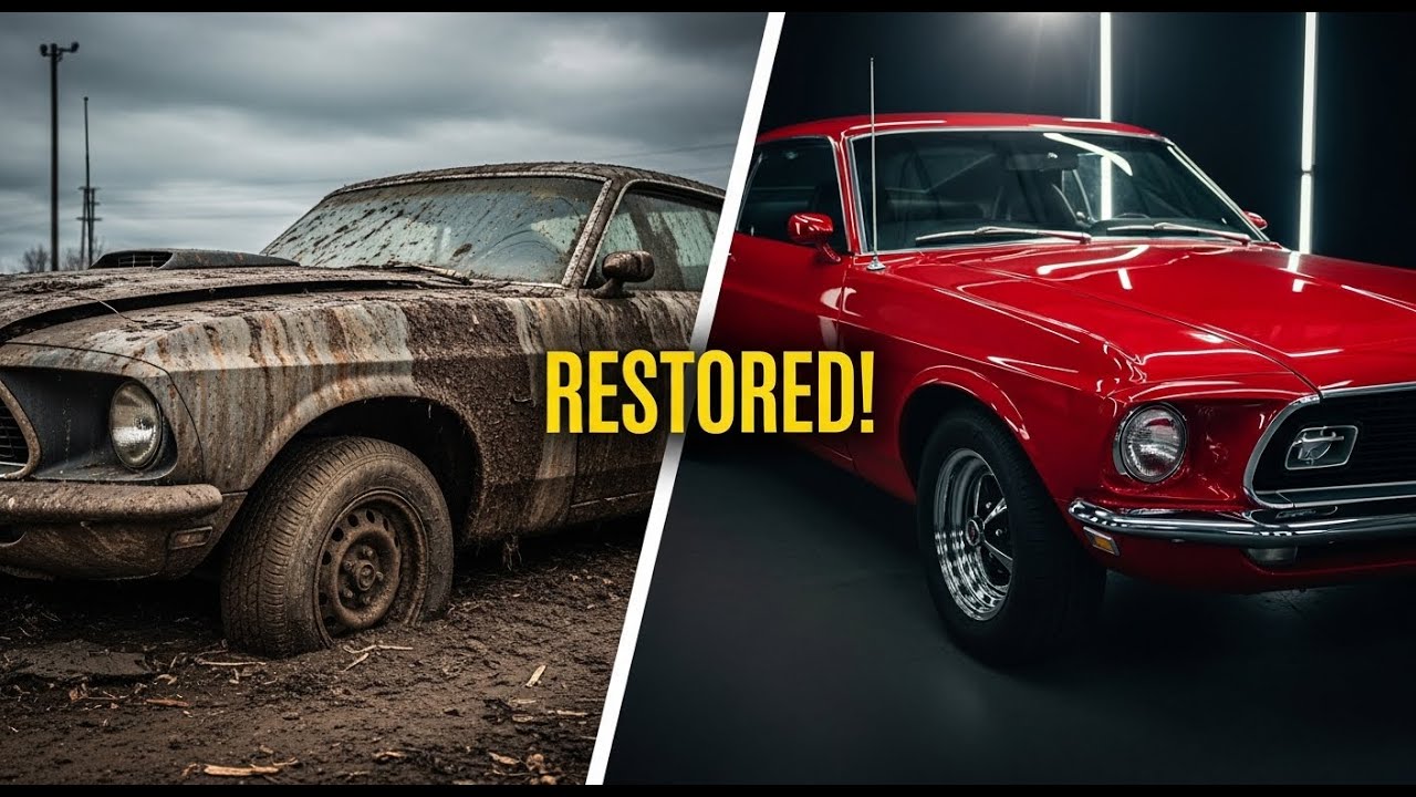 I Restored This Abandoned 1969 Ford Mustang Fastback Found in a Barn - Full Process
