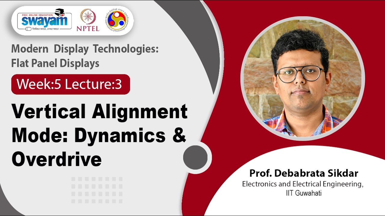 Lec 23: Vertical Alignment Mode: Dynamics & Overdrive