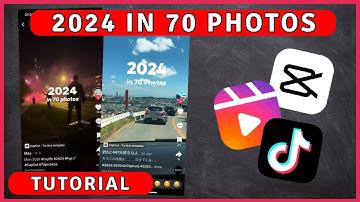 2024 in 70 Photos Trend Tutorial I TikTok & Instagram Reels Trend Editing