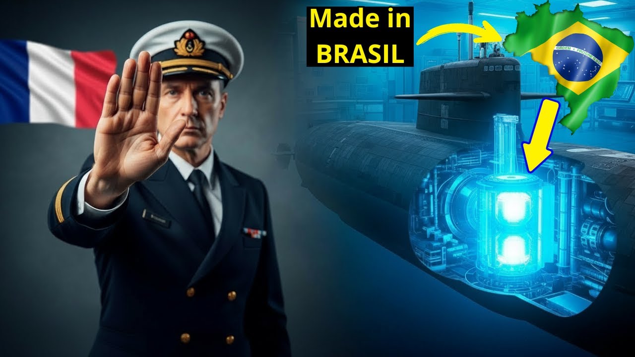 A Tecnologia Secreta que a França NEGOU ao Brasil: Submarino Álvaro Alberto!