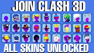 Join Clash 3D ALL SKINS UNLOCKED screenshot 5