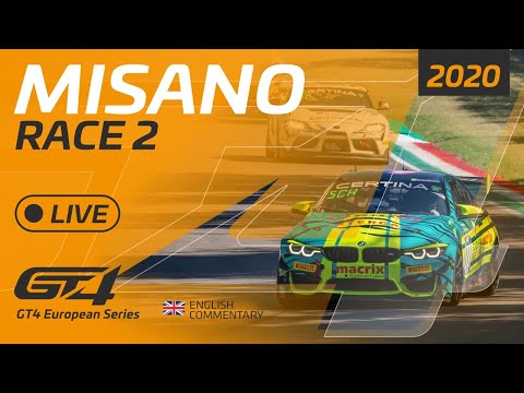 RACE 2 - GT4 EUROPEAN SERIES  - MISANO 2020 - ENGLISH