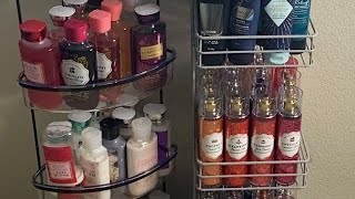 HUGE BATH & BODY WORKS FRAGRANCE MIST AND BODY CARE COLLECTION // GROWING MY BBW COLLECTION / PART 1