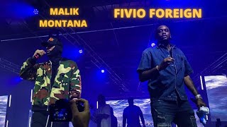 MALIK MONTANA FT. FIVIO FOREIGN, LUCIANO, BABY GANG - AY LALA | CLOUT FESTIVAL WARSZAWA 2022