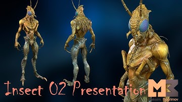 Creature Insect 02 Presentation