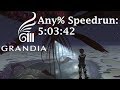 Grandia 3 - Any% Speedrun in 5:03:42 【NTSC-U World Record】