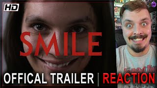 Smile - Official Trailer (2022) | REACTION