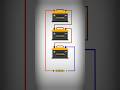 battery series connection kaise kre#battery#series#connection#shorts