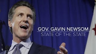 California's newly sworn-in governor gavin newsom is delivering his
first state of the address. will cover, among other things, state's
econ...