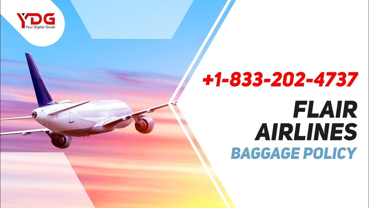 Flair Airlines Baggage Policy Rules & Fees YouTube