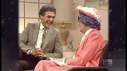 Dame Edna Everage on Don Lane Show 1982