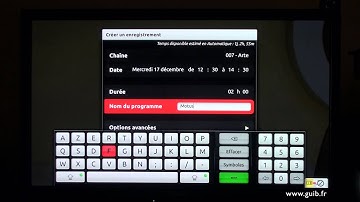 Programmer un enregistrement sur Freebox (Freebox-03)