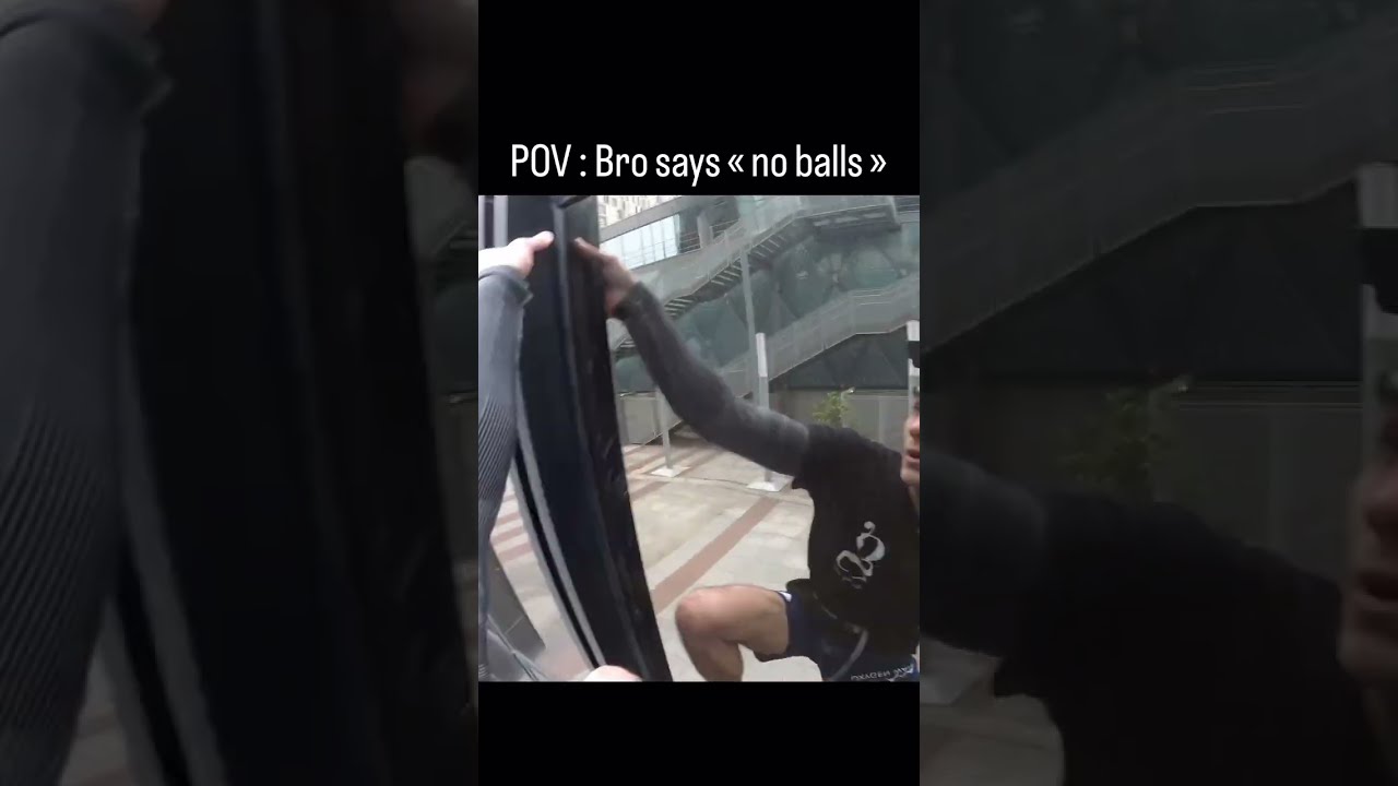 When Bro Says No Balls 