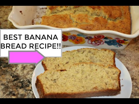 The best banana bread recipe| Super moist| Stress Free Mommies