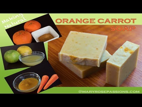 ORANGE CARROT | NATURAL SOAP