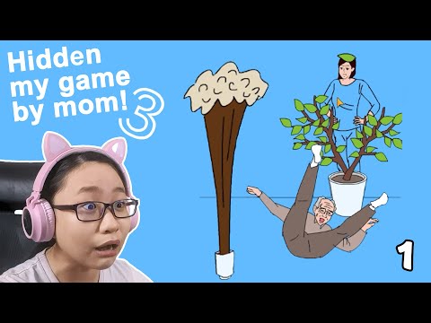 Hidden My Game By Mom 3! - COLA and MENTOS? - Part 1 - Let's Play Hidden My Game By Mom 3!