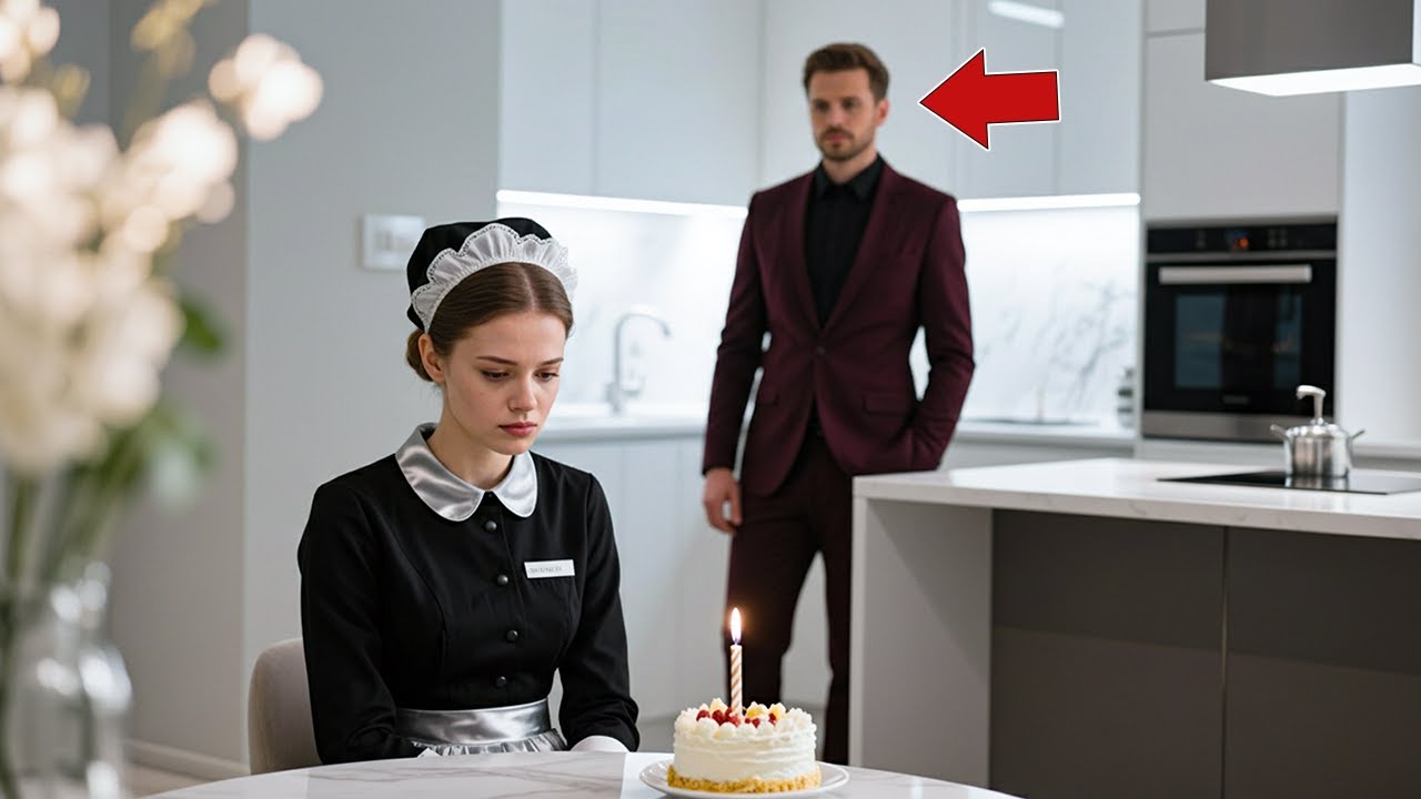 Le milliardaire la voit fêter seule… Il s’approche : “Puis-je être ton vœu ce soir ?”