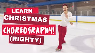 Learn the 2023 Christmas Skating Program!  (Right Handed)