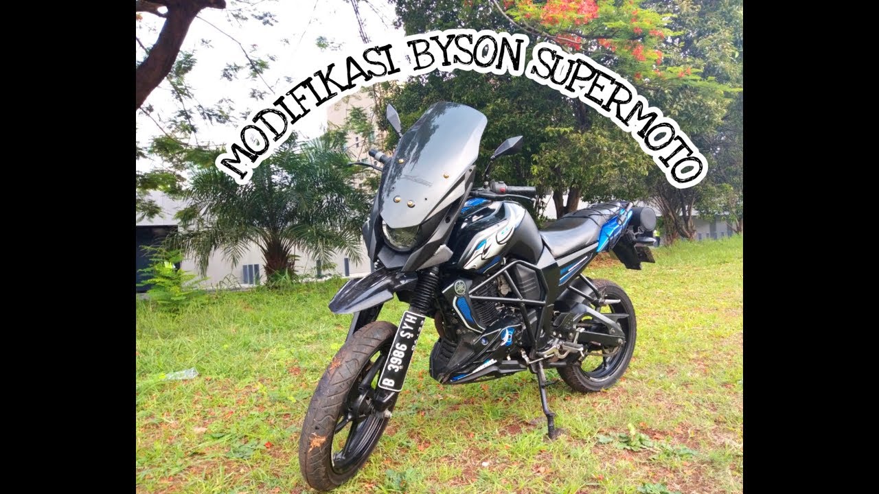 Modifikasi BYSON SUPERMOTO YouTube