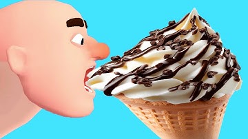 Ice Cream Run - Gameplay Walkthrough - All Levels (IOS, Android)