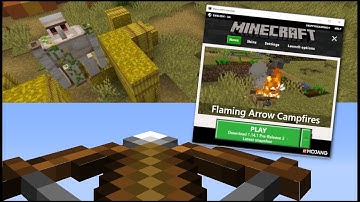 Minecraft - 1.14.1 PRE-RELEASE 2 is OUT NOW ! Flaming Arrow Campfire [ Changelog ] Java Snapshot