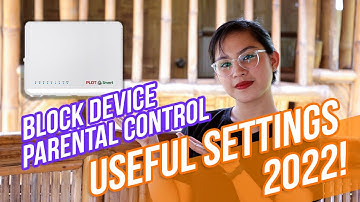 Guest Settings | Blocking Devices - Other useful settings on your PLDT Prepaid WiFi