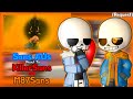 Sans AUs React To KillerSans Vs M87Sans (Request)