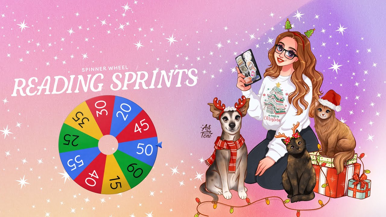 📚 spinner wheel | reading & productivity sprints ❄️