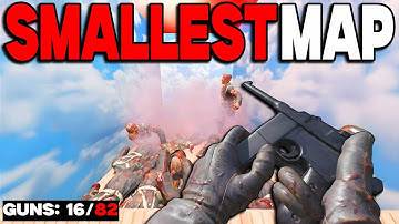 INSANE ZOMBIES GUN GAME, BUT ON THE SMALLEST MAP EVER