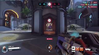 Overwatch 2 soldier 76 INSANE triple kill #shorts