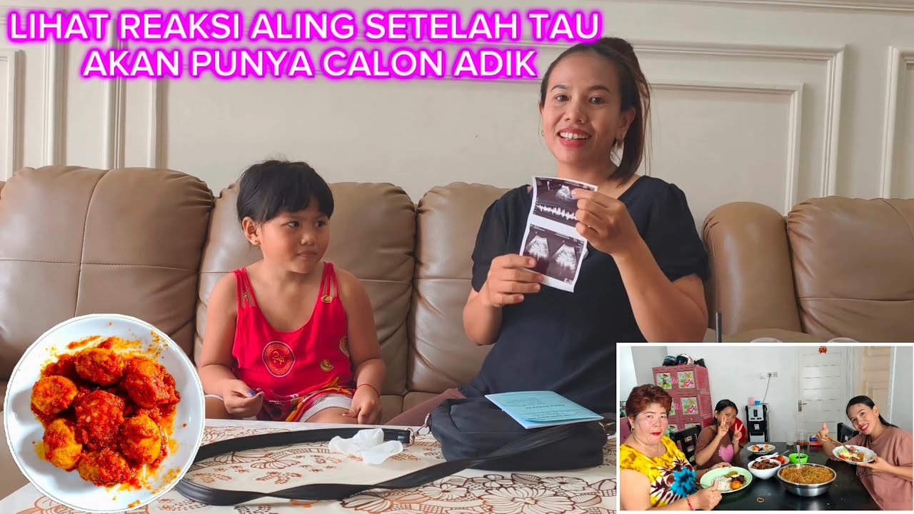 MASAK NASI UDUK MAKAN BERSAMA‼️ DAN LIHAT HASIL USG KITA