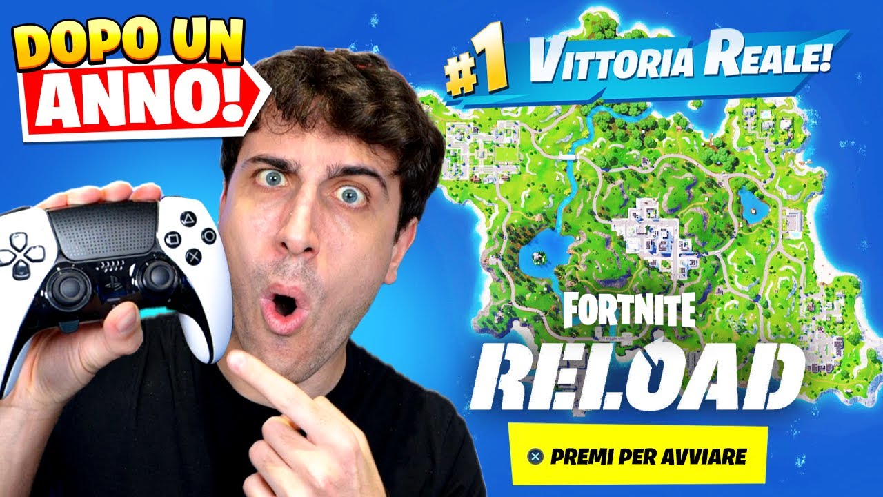 Torno a Giocare da PAD dopo ANNI per Fortnite OG RELOAD e VINCO la ...