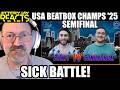 Bizkit vs Conundrum - Solo Battles Semifinals - USA Beatbox Championships 2025 - Reaction