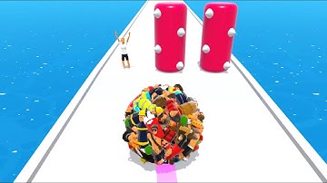 Humans Roll- All Levels Gameplay Walkthrough Android İOS