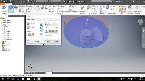 hướng dẫn vẽ cánh quạt trên inventer