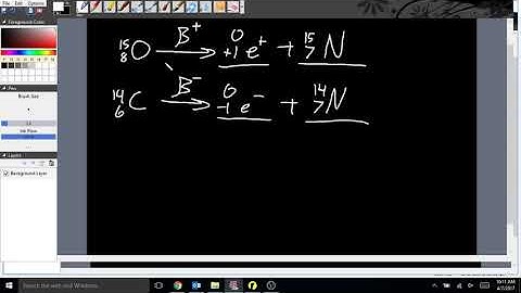 Positron Emission and Electron Capture