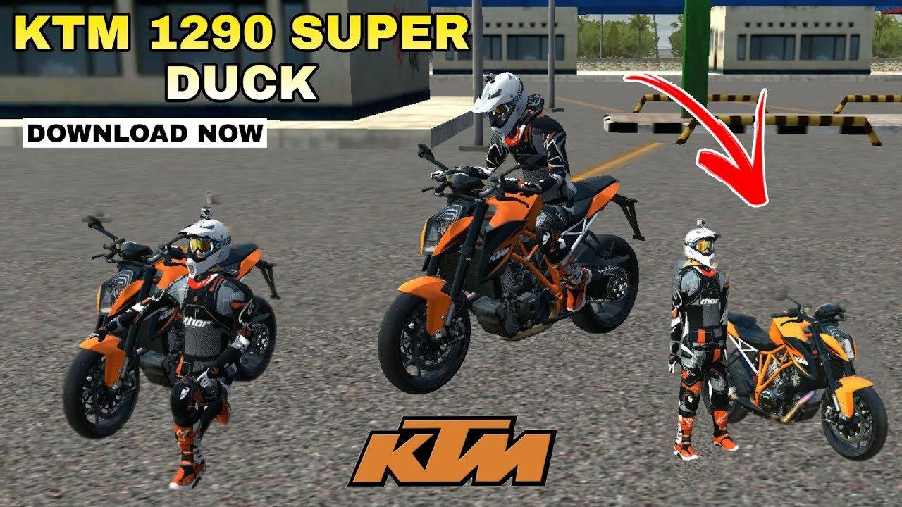 450 Ktm Duke Bike Mod For Bus Simulator Indonesia  Latest Free