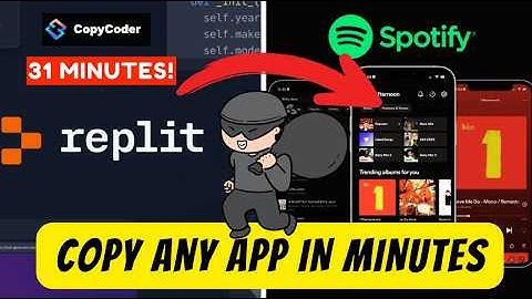 🤯I Just Built a Spotify Clone in 31 Min:  Replit Ai NoCode