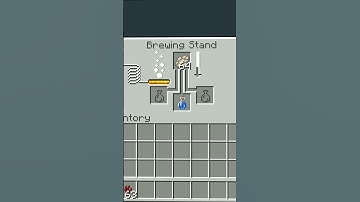 how to make potion of slow falling minecraft #shorts #minecraft