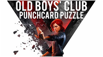 How to Solve the Old Boys